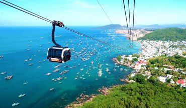 Cable Car Trip: Tour 4 Đảo Bằng Cano & Cáp Treo & Công Viên Nước AQUATOPIA